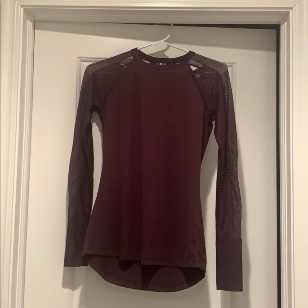 Calia purple workout shirt Size S
